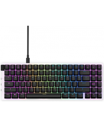 D-E layout - NZXT FUNCTION MINITKL, gaming keyboard (Kolor: BIAŁY/Kolor: CZARNY, Gateron Red, hot-swap)