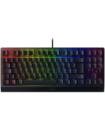 D-E layout - Razer Blackwidow V3 Tenkeyless Gaming Keyboard (Black, Razer Green)