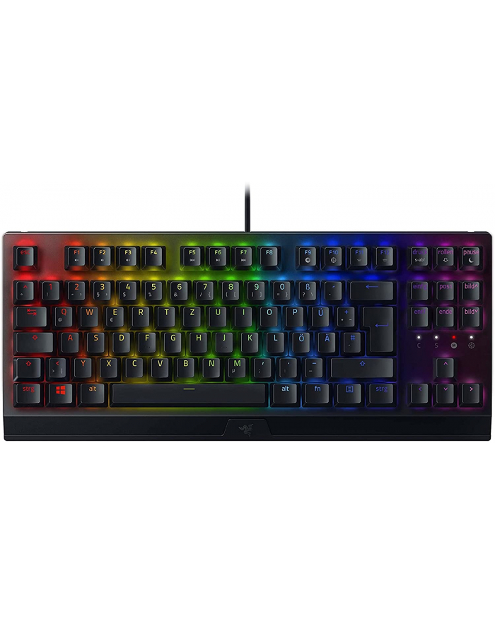 D-E layout - Razer Blackwidow V3 Tenkeyless Gaming Keyboard (Black, Razer Green) główny