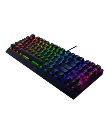 D-E layout - Razer Blackwidow V3 Tenkeyless Gaming Keyboard (Black, Razer Green)
