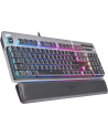 D-E layout - Thermaltake Argent K6 RGB, gaming keyboard (titanium, Cherry MX Low Profile RGB Red) - nr 1