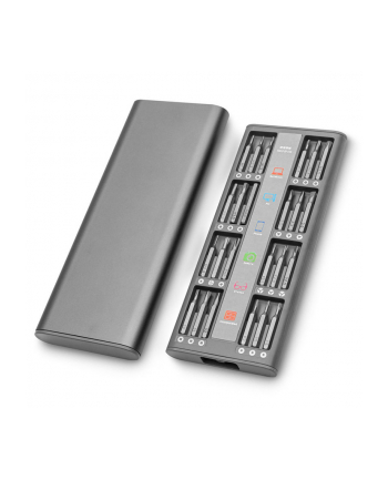 EKWB EK Loop Screwdriver Basic Set, bit set (aluminum, 49 pieces)