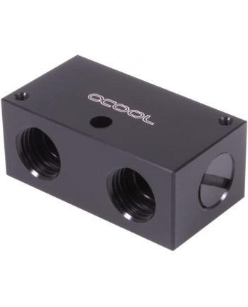 Alphacool ES Distro Plate C1, distributor (Kolor: CZARNY)