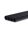 Alphacool Carbon HardTube 13mm 4x 80cm, tube (Kolor: CZARNY, set of 4) - nr 1