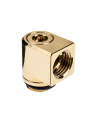EKWB EK-Quantum Torque Micro Rotary 90° - Gold, connection (gold) - nr 1