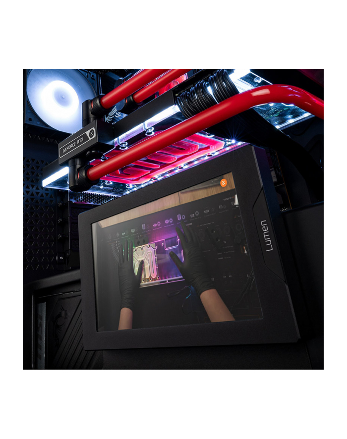 EKWB EK Quantum Lumen 7'' LCD, Monitor (17.8 cm(7''), Kolor: CZARNY) główny