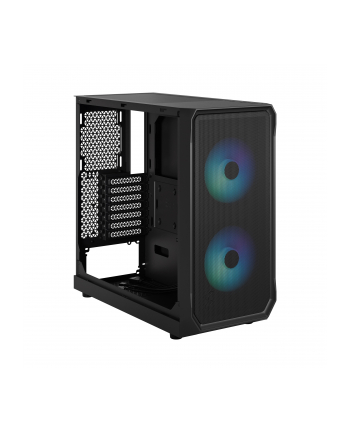 Fractal Design Focus 2 RGB Black TG Clear Tint, tower case (Kolor: CZARNY, tempered glass)