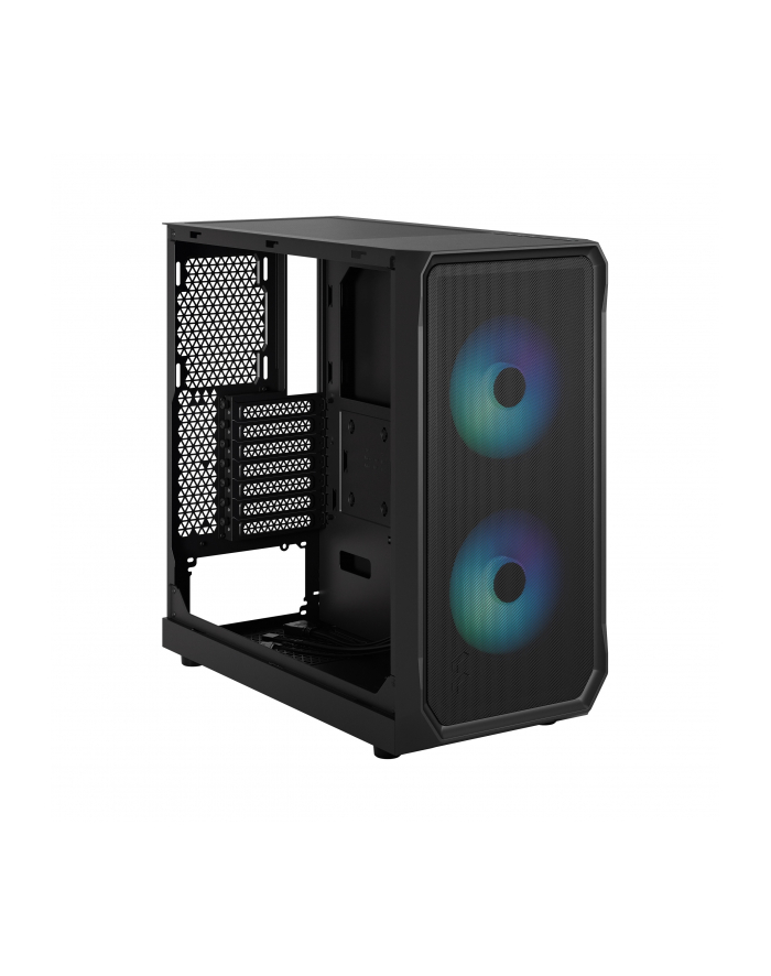Fractal Design Focus 2 RGB Black TG Clear Tint, tower case (Kolor: CZARNY, tempered glass) główny