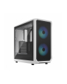 Fractal Design Focus 2 RGB White TG Clear Tint, tower case (Kolor: BIAŁY, tempered glass) - nr 1