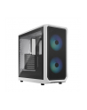 Fractal Design Focus 2 RGB White TG Clear Tint, tower case (Kolor: BIAŁY, tempered glass) - nr 54