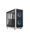 Fractal Design Focus 2 RGB White TG Clear Tint, tower case (Kolor: BIAŁY, tempered glass) - nr 59