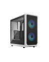 Fractal Design Focus 2 RGB White TG Clear Tint, tower case (Kolor: BIAŁY, tempered glass) - nr 63