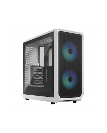 Fractal Design Focus 2 RGB White TG Clear Tint, tower case (Kolor: BIAŁY, tempered glass)