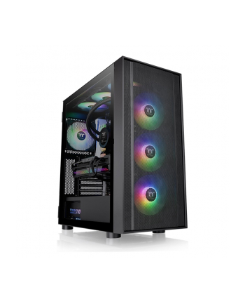 Thermaltake Divider H570 TG ARGB, tower case (Kolor: CZARNY, tempered glass)