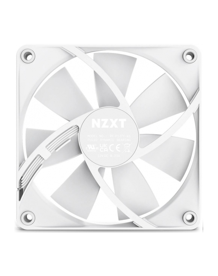 NZXT F120P 120x120x26, case fan (Kolor: BIAŁY) główny