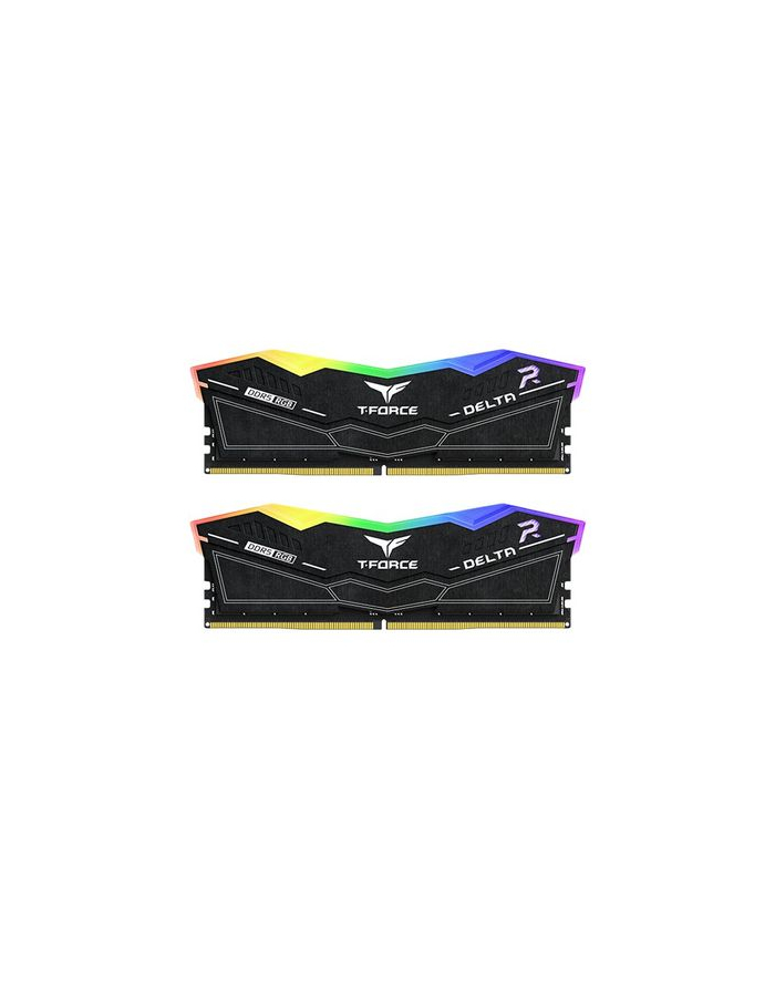 Team Group DDR5 32GB - 5600 - CL - 36 - Dual-Kit - DIMM - FF3D532G5600HC36BDC0, Delta RGB, Kolor: CZARNY główny