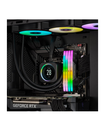 Corsair DDR5 - 64GB - 5200 - CL - 40 - Dual Kit, memory (Kolor: CZARNY, CMH64GX5M2B5200C40, Vengeance RGB, for AMD)