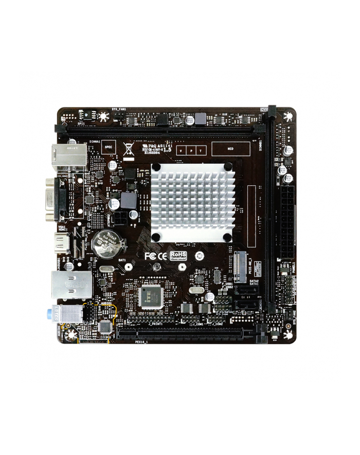 Biostar J4125NHU, motherboard główny