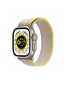 Apple Watch Ultra Smartwatch (yellow/beige, 49mm, Trail Loop, Titanium Case, Cellular) MNHK3FD/A - nr 3