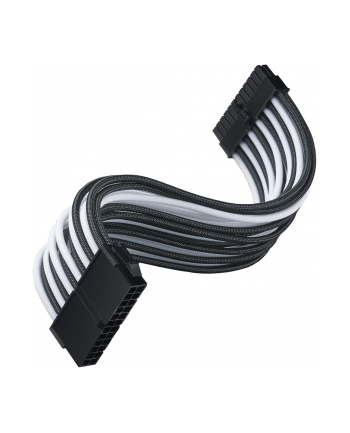 silverstone technology SilverStone ATX extension cable SST-PP07E-MBBW (Kolor: CZARNY/Kolor: BIAŁY, 30cm)