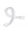 silverstone technology SilverStone power supply extension cable SST-PP07E-PCI8W-V2, PCIe 8pin (6+2) (Kolor: BIAŁY, 30cm) - nr 13