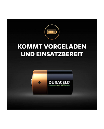 Duracell NiMH D HR20 2er, battery (2 pieces, type D (mono))