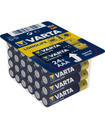 Varta Longlife, battery (24 pieces, AAA)