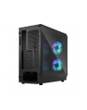 Fractal Design Focus 2 RGB Black TG Clear Tint, tower case (Kolor: CZARNY, tempered glass) - nr 25