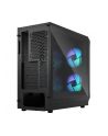 Fractal Design Focus 2 RGB Black TG Clear Tint, tower case (Kolor: CZARNY, tempered glass) - nr 68