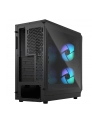 Fractal Design Focus 2 RGB Black TG Clear Tint, tower case (Kolor: CZARNY, tempered glass) - nr 76