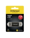 Intenso Twist Line 128 GB, USB stick (anthracite/transparent, USB-A 3.2 Gen 1, USB-C 3.2 Gen 1) - nr 38