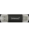 Intenso Twist Line 128 GB, USB stick (anthracite/transparent, USB-A 3.2 Gen 1, USB-C 3.2 Gen 1) - nr 42