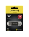 Intenso Twist Line 128 GB, USB stick (anthracite/transparent, USB-A 3.2 Gen 1, USB-C 3.2 Gen 1) - nr 44