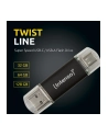 Intenso Twist Line 128 GB, USB stick (anthracite/transparent, USB-A 3.2 Gen 1, USB-C 3.2 Gen 1) - nr 8