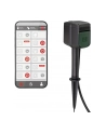 Brennenstuhl Connect WiFi garden socket 2-way, with ground spike and mounting plate, socket strip (Kolor: CZARNY/green, 10 meters, timer, voice control) - nr 2