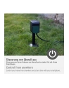 Brennenstuhl Connect WiFi garden socket 2-way, with ground spike and mounting plate, socket strip (Kolor: CZARNY/green, 10 meters, timer, voice control) - nr 5