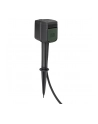 Brennenstuhl Connect WiFi garden socket 2-way, with ground spike and mounting plate, socket strip (Kolor: CZARNY/green, 10 meters, timer, voice control) - nr 8