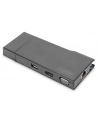 Digitus Universal Docking Station Travel, docking station (HDMI, USB, USB-C, VGA, RJ-45, card reader) - nr 1