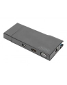 Digitus Universal Docking Station Travel, docking station (HDMI, USB, USB-C, VGA, RJ-45, card reader) - nr 24