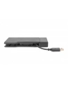 Digitus Universal Docking Station Travel, docking station (HDMI, USB, USB-C, VGA, RJ-45, card reader) - nr 47
