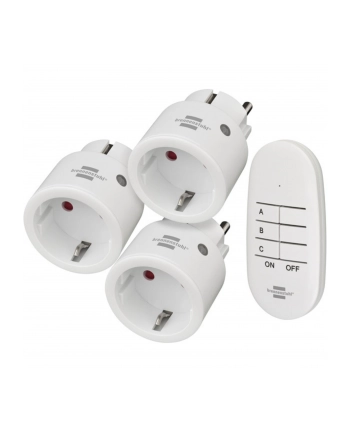 Brennenstuhl Comfort-Line radio set Mini 3+1, switchable socket (Kolor: BIAŁY) nr 2