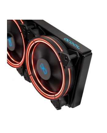 Alphacool KOI Eisbaer Aurora LT360 RGB 360mm, water cooling (Kolor: CZARNY) nr 2