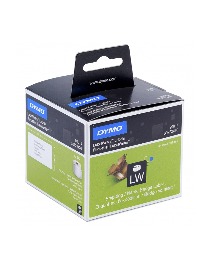 ETYKIETY DYMO TRANSPORTOWE 101X54MM 1X220SZT (99014) główny