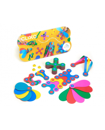 clicformers - klocki CLIXO Rainbow Multikolor 42el 201008 65966