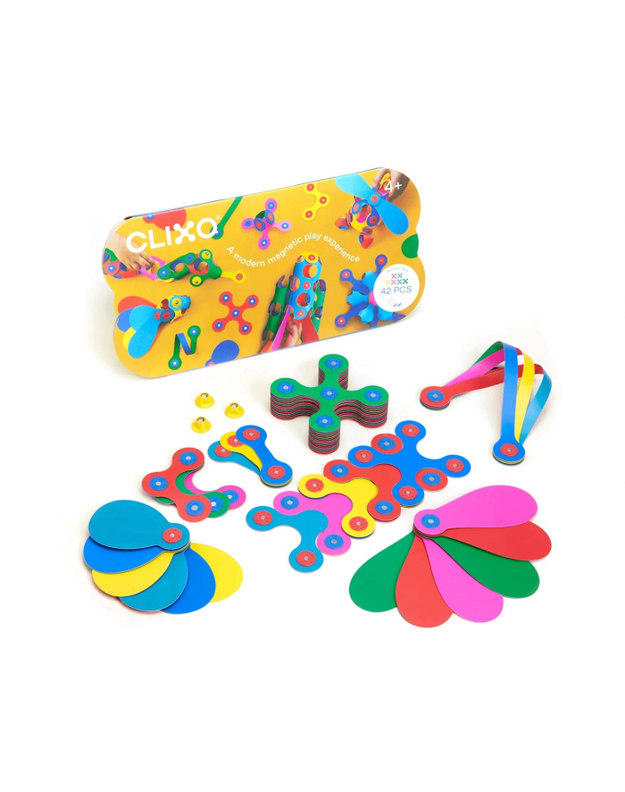 clicformers - klocki CLIXO Rainbow Multikolor 42el 201008 65966 główny