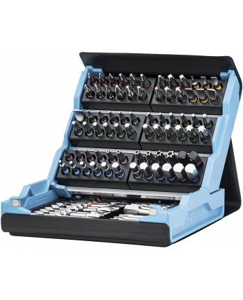 Hazet SmartCase bit set 2200SC-3, 96 pieces (Kolor: CZARNY/blue, 1/4 ) nr 1