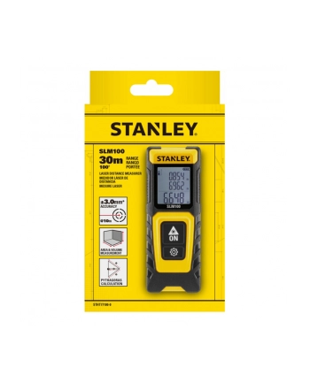 Stanley Laser Rangefinder SLM100 (yellow/Kolor: CZARNY, range 30 meters) nr 1
