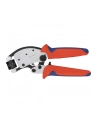 Knipex Self-adjusting crimping pliers Twistor T (red/blue, for ferrules) - nr 1