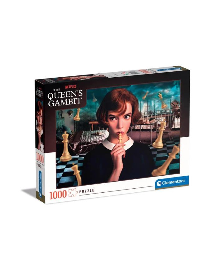 clementoni CLE puzzle 1000 Netflix Queen Gambit 39698 główny