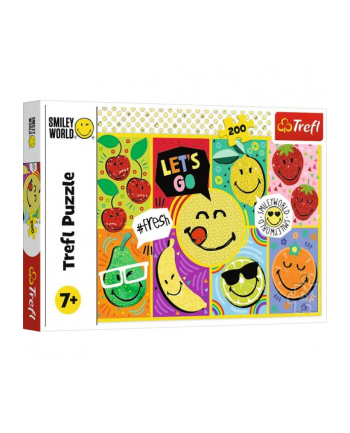 trefl PUZZLE 200 Wesoły Smiley 13297